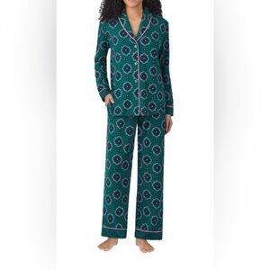 NWT - Room Service Women's Shawl Collar Pajama Set